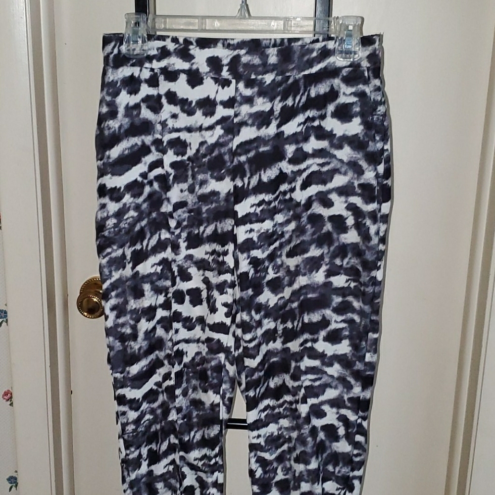 Zara zebra print silky pant